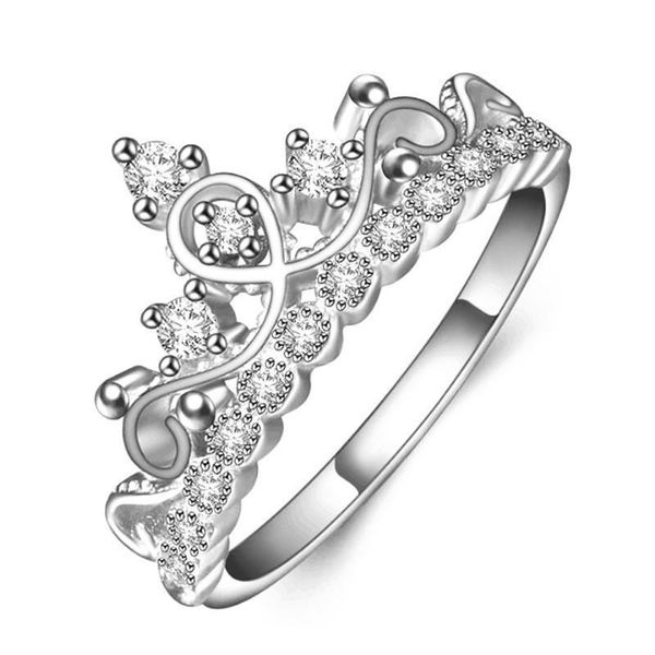 wedding rings rose gold crown crystal ring fashion romantic elegant female engagement, Slivery;golden
wedding rings rose gold crown crystal ring fashion romantic elegant female engagement, Slivery;golden