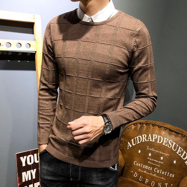 men's sweaters 2021 autumn sweater round neck pullover bottoming shirt slim fashion knit designers mens, White;black
men's sweaters 2021 autumn sweater round neck pullover bottoming shirt slim fashion knit designers mens, White;black