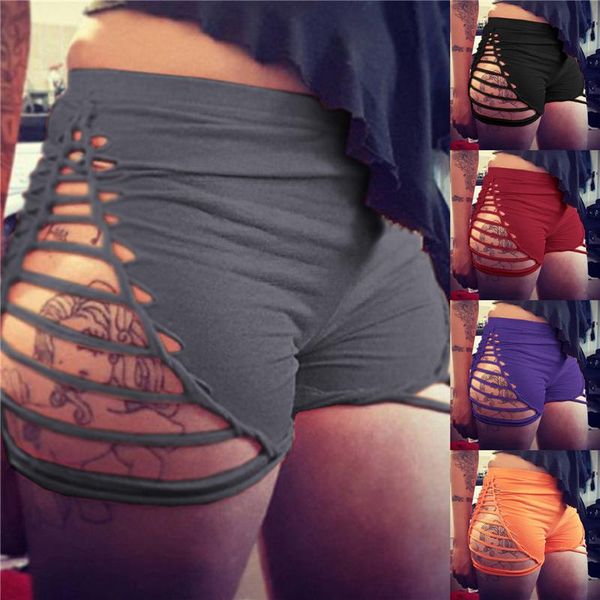 women's shorts ripped hole fringe black women hallow out casual bandage 2021 plus size summer, White;black
women's shorts ripped hole fringe black women hallow out casual bandage 2021 plus size summer, White;black
