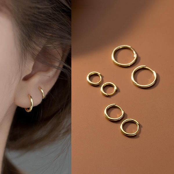hoop & huggie 9mm 11mm 13mm 15mm 17mm 19mm authentic real 100% 925 sterling silver fine jewelry white/gold lucky circle loop earrings, Golden;silver
hoop & huggie 9mm 11mm 13mm 15mm 17mm 19mm authentic real 100% 925 sterling silver fine jewelry white/gold lucky circle loop earrings, Golden;silver