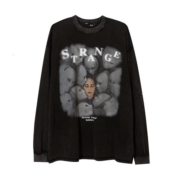 ins high street fashion brand printed long sleeve pullover autumn men's large round neck sweater rap casual cotton long sleeve t, Black
ins high street fashion brand printed long sleeve pullover autumn men's large round neck sweater rap casual cotton long sleeve t, Black