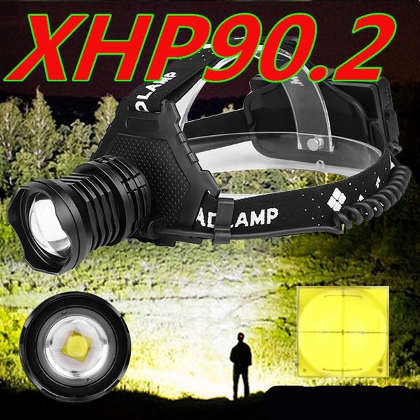 powerful 8000lm xhp90.2 led headlamp usb rechargeable headlight waterproof zoomable power bank fishing light using 18650 battery headlamps
powerful 8000lm xhp90.2 led headlamp usb rechargeable headlight waterproof zoomable power bank fishing light using 18650 battery headlamps