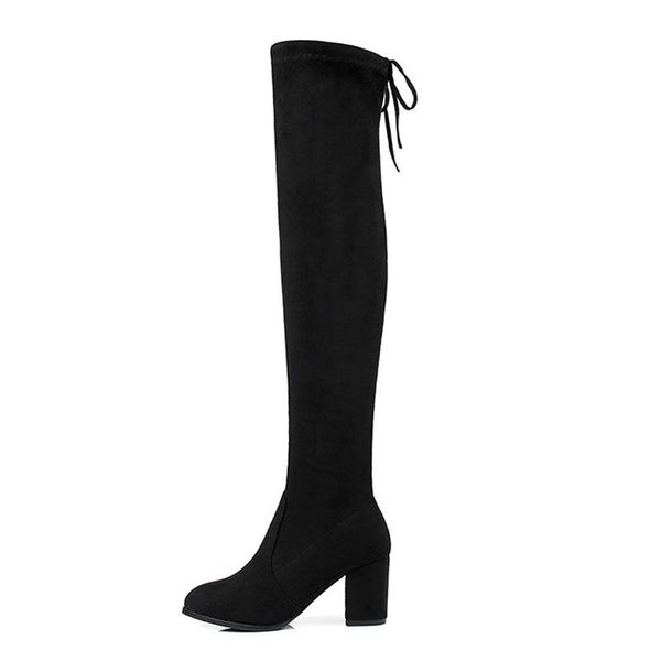 boots women's autumn thigh winter plush over the knee female stretch high heel fashion platform thick boot, Black
boots women's autumn thigh winter plush over the knee female stretch high heel fashion platform thick boot, Black