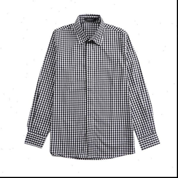 early autumn casual plaid classic women blouses all match design asian oversize quality cotton, White
early autumn casual plaid classic women blouses all match design asian oversize quality cotton, White