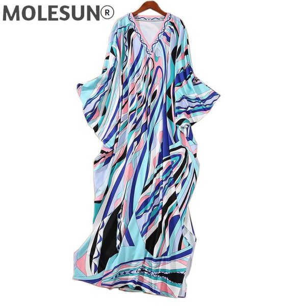 casual dresses designer bohemian spring autumn women's batwing sleeve party print loose floor-length dress, Black;gray
casual dresses designer bohemian spring autumn women's batwing sleeve party print loose floor-length dress, Black;gray