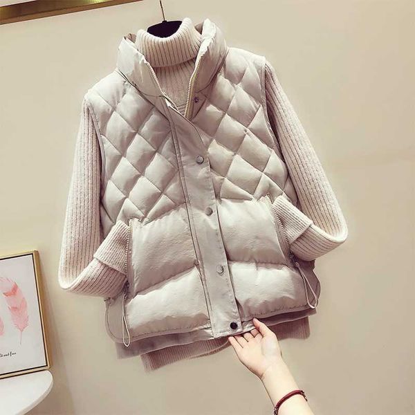 brand women sleeveless jacket winter short front long back down vest female slim women's windproof warm waistcoat 210601, Black
brand women sleeveless jacket winter short front long back down vest female slim women's windproof warm waistcoat 210601, Black