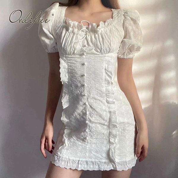 summer women embroidery mini short sleeve vintage white lace ruffle dress 210415, Black;gray
summer women embroidery mini short sleeve vintage white lace ruffle dress 210415, Black;gray