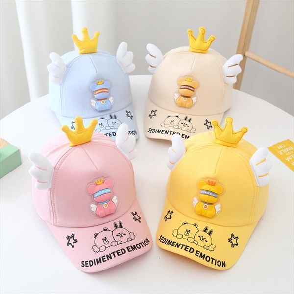 children baseball cap summer hip hop crown bear kids sun hats boys girls caps spring child snapback hat gorras, Blue;gray
children baseball cap summer hip hop crown bear kids sun hats boys girls caps spring child snapback hat gorras, Blue;gray