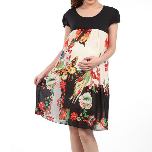 maternity dresses 2021 summer short sleeve chiffon pregnant women clothing printing plus size xxl pregnancy dress fast delivery, White
maternity dresses 2021 summer short sleeve chiffon pregnant women clothing printing plus size xxl pregnancy dress fast delivery, White
