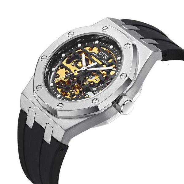 watches mens hollowed automatic mechanical screw design case luxury alloy waterproof strengthened glass wristwatch for man wristwatches, Slivery;brown
watches mens hollowed automatic mechanical screw design case luxury alloy waterproof strengthened glass wristwatch for man wristwatches, Slivery;brown