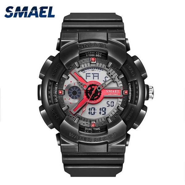 wristwatches smael design chronograph military sports watch fashion luxury watches for men dual time 50m waterproof relogio masculino, Slivery;brown
wristwatches smael design chronograph military sports watch fashion luxury watches for men dual time 50m waterproof relogio masculino, Slivery;brown