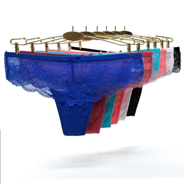 women's panties alyowangyina 1/6/12 pcs/lot lace transparent thong t-pants foreign trade underwear 87401, Black;pink
women's panties alyowangyina 1/6/12 pcs/lot lace transparent thong t-pants foreign trade underwear 87401, Black;pink