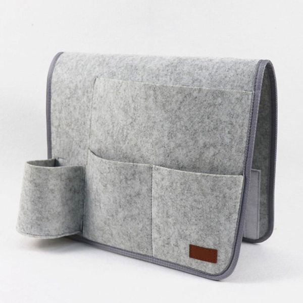 hanging baskets bedside storage bag felt organizer with inner pockets for bedroom dorm dark gray
hanging baskets bedside storage bag felt organizer with inner pockets for bedroom dorm dark gray