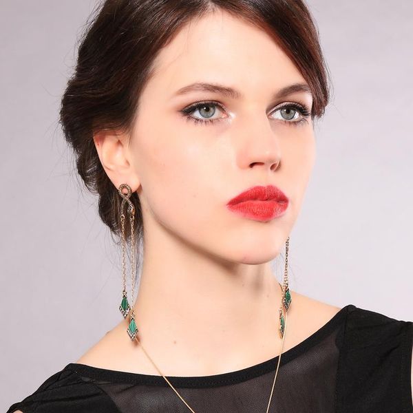 bulk price amazing noble snake animal earring generous geometric masquerade green stone long earrings women party jewelry stud, Golden;silver
bulk price amazing noble snake animal earring generous geometric masquerade green stone long earrings women party jewelry stud, Golden;silver
