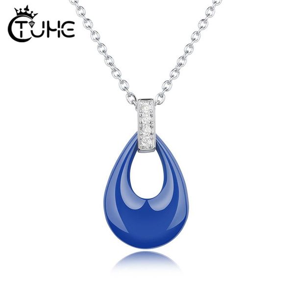 pendant necklaces fashion blue pink water drop for women girl party jewelry dancing crystal stone necklace wholesale, Silver
pendant necklaces fashion blue pink water drop for women girl party jewelry dancing crystal stone necklace wholesale, Silver