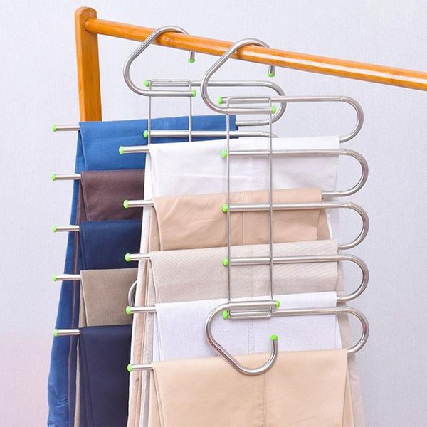 hangers & racks 5 in 1 pant rack multifunction shelves storage organizer stainless steel wardrobe magic trouser hanger coat organization
hangers & racks 5 in 1 pant rack multifunction shelves storage organizer stainless steel wardrobe magic trouser hanger coat organization