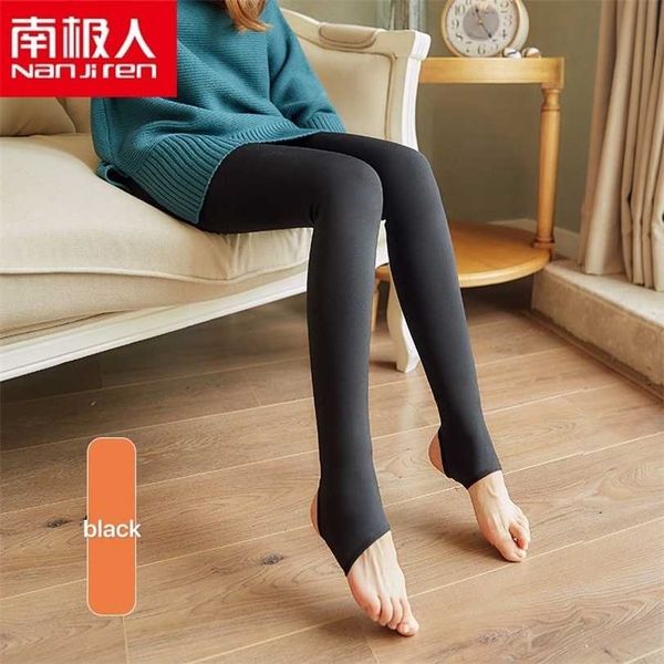 nanjiren women clothing stacked pants solid color seamless ankle-length nylon spandex casual warm leggings for ladies 211130, Black
nanjiren women clothing stacked pants solid color seamless ankle-length nylon spandex casual warm leggings for ladies 211130, Black