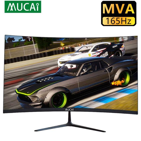 monitors mucai 24 inch curved computer monitor desk144 hz gaming mva screen 165hz hd ultra thin lcd display pc
monitors mucai 24 inch curved computer monitor desk144 hz gaming mva screen 165hz hd ultra thin lcd display pc