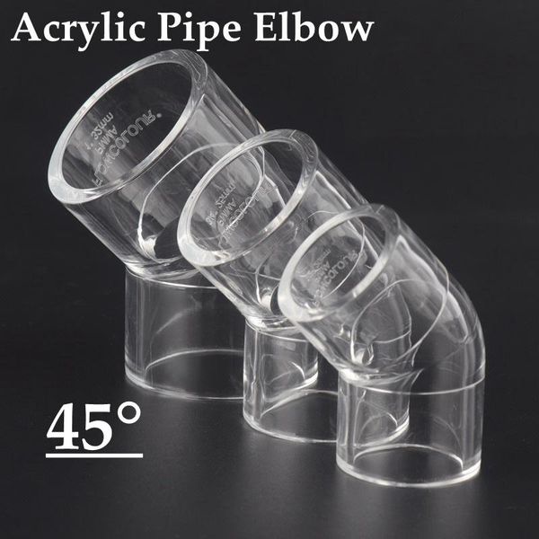 watering equipments 10pcs 45° clear thicken acrylic elbow connector transparent pipe fittings aquarium plexiglass tube connectors
watering equipments 10pcs 45° clear thicken acrylic elbow connector transparent pipe fittings aquarium plexiglass tube connectors