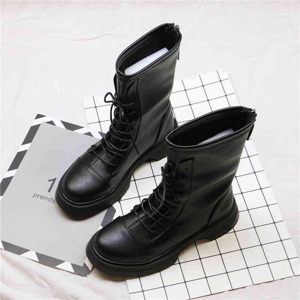 black short women british style fashion medium tube flat bottomed ankle boots ladies shoes
black short women british style fashion medium tube flat bottomed ankle boots ladies shoes