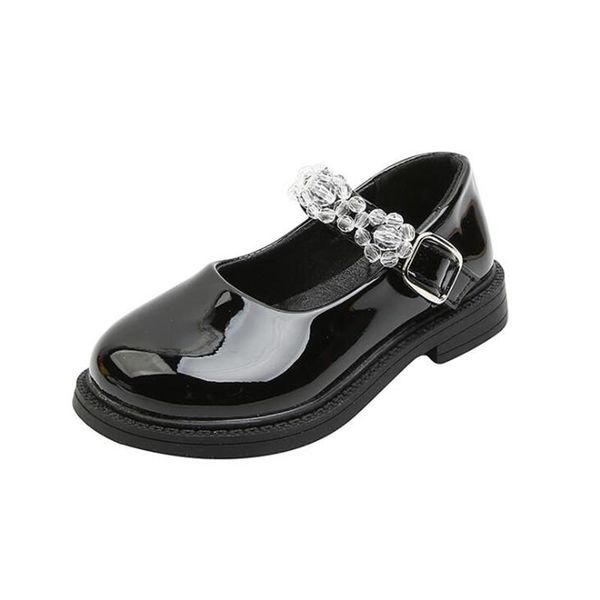 flat shoes girls leather for children wedding dress princess school kids summer pearl black student sandals korean fashion, Black;grey
flat shoes girls leather for children wedding dress princess school kids summer pearl black student sandals korean fashion, Black;grey