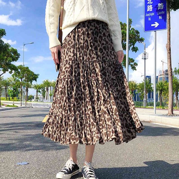 skirts autumn cakee patchwork a-line big leopard printed crepe maxi long skirts, Black
skirts autumn cakee patchwork a-line big leopard printed crepe maxi long skirts, Black