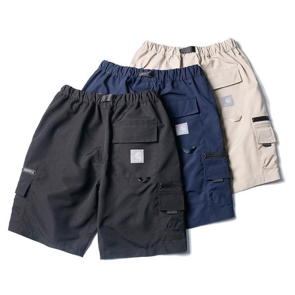 men's shorts black summer multi-pocket cargo harajuku fashion casual high street trend wild straight leg pants plus size brand, White;black
men's shorts black summer multi-pocket cargo harajuku fashion casual high street trend wild straight leg pants plus size brand, White;black
