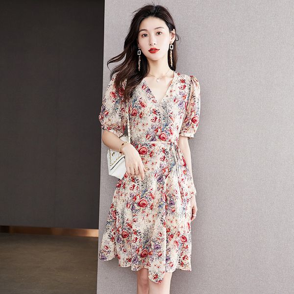 luxury casual dresses 2021 summer fairy seri fashionable floral irregular elegant chiffon drs, Black;gray
luxury casual dresses 2021 summer fairy seri fashionable floral irregular elegant chiffon drs, Black;gray