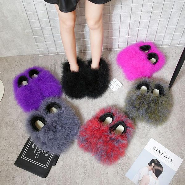 ostrich shoes women winter warm fur plush 2021 fashion flat slippers ladies sweet candy color home pantufas de pelucia bichos, Black
ostrich shoes women winter warm fur plush 2021 fashion flat slippers ladies sweet candy color home pantufas de pelucia bichos, Black