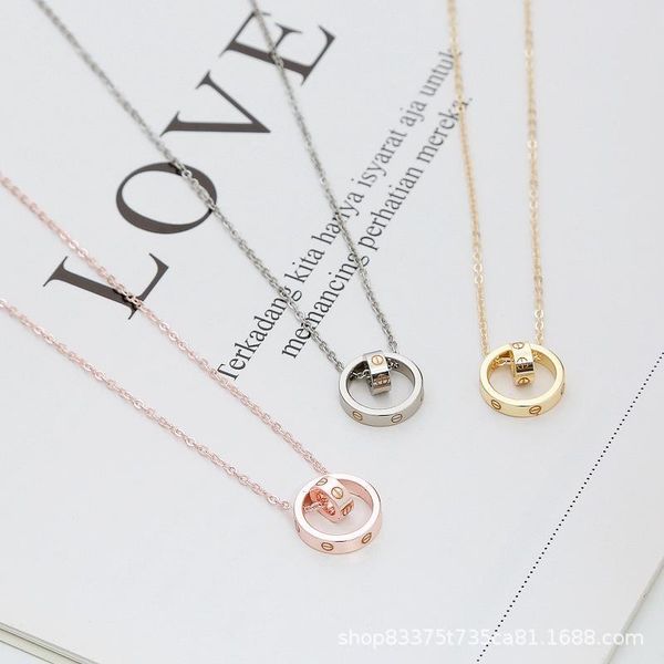 pendant necklaces korean style geometric trend ring necklace female trending on tiktok all-match fashion short light luxury, Silver
pendant necklaces korean style geometric trend ring necklace female trending on tiktok all-match fashion short light luxury, Silver