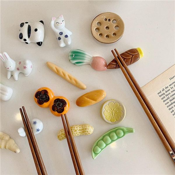 chopsticks japanese style chopstick holder ceramics rest vegetable fruits shape fork shelf kitchen tableware dining table decor
chopsticks japanese style chopstick holder ceramics rest vegetable fruits shape fork shelf kitchen tableware dining table decor