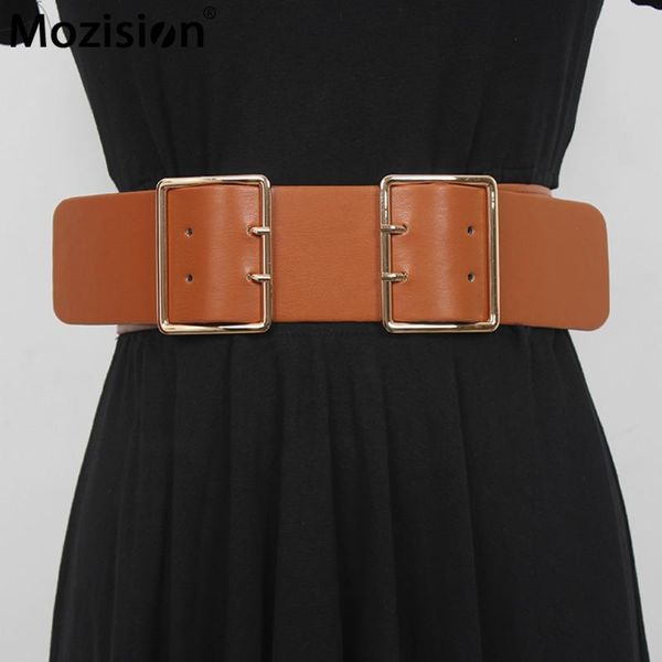 belts mozision metal buckle pu leather belt women fashion all-match elastic waistband ladies 2021 casual corset lady, Black;brown
belts mozision metal buckle pu leather belt women fashion all-match elastic waistband ladies 2021 casual corset lady, Black;brown