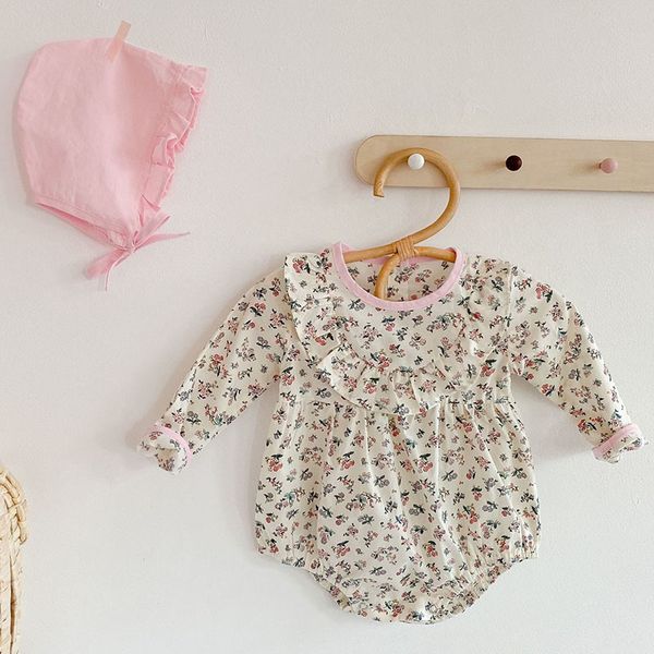 infant baby girls floral printing rompers clothing spring autumn kids girl long sleeve clothes 210429, Blue
infant baby girls floral printing rompers clothing spring autumn kids girl long sleeve clothes 210429, Blue