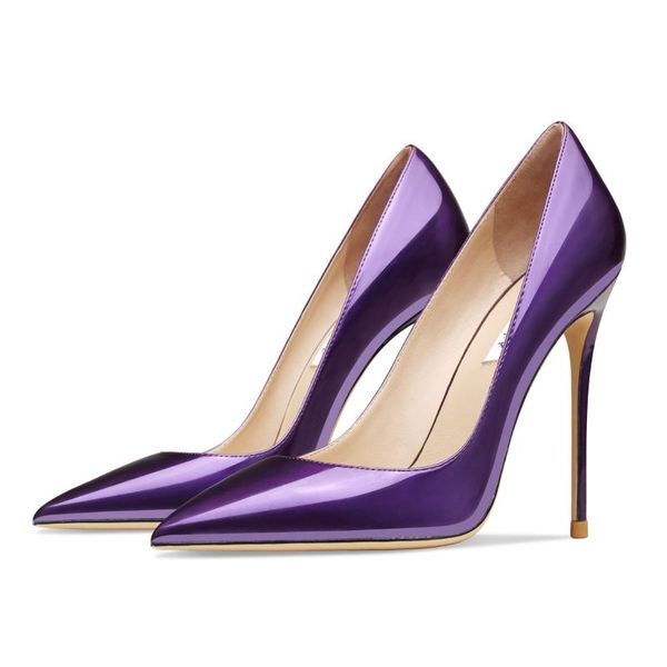 dress shoes violet patent leather pointed toe women's high heels 2021 autumn classic pumps fashion singles plus size, Black
dress shoes violet patent leather pointed toe women's high heels 2021 autumn classic pumps fashion singles plus size, Black