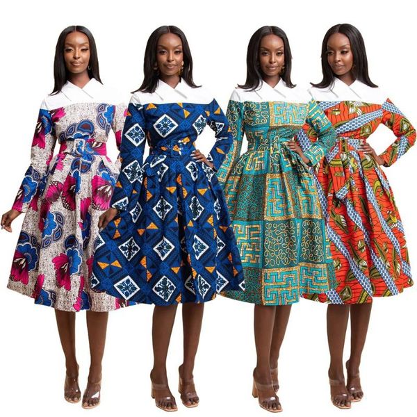 ethnic clothing women african printed shirt dres europe and the united states autumn winter print waist fashion women's dress, Red
ethnic clothing women african printed shirt dres europe and the united states autumn winter print waist fashion women's dress, Red
