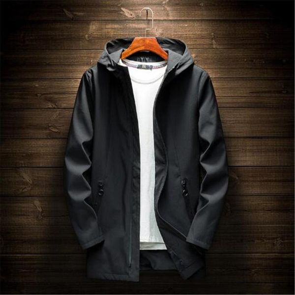 men's jackets spring and autumn korean style trendy youth jacket clothes mid-length windbreaker coat, Black;brown
men's jackets spring and autumn korean style trendy youth jacket clothes mid-length windbreaker coat, Black;brown