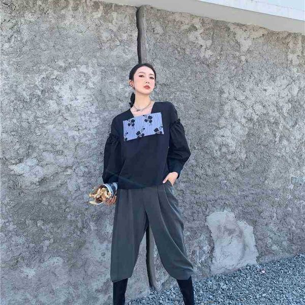 women's knits & tees jacquard lantern sleeve vintage blouse women long square neck patchwork ladies japanese clothes 1vtj, White
women's knits & tees jacquard lantern sleeve vintage blouse women long square neck patchwork ladies japanese clothes 1vtj, White