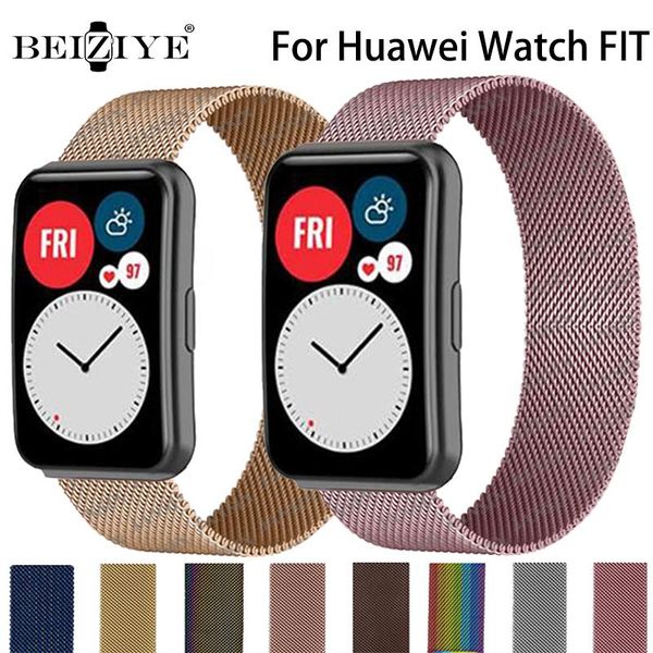 watch bands milanese loop band for huawei fit strap magnetic stainless steel metal watchband bracelets accessories, Black;brown
watch bands milanese loop band for huawei fit strap magnetic stainless steel metal watchband bracelets accessories, Black;brown