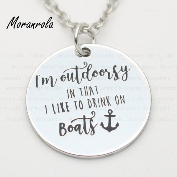 pendant necklaces arried inspirational jewelry "i'm outdoorsy "jewelry copper necklace & keychain drinking on boats, Silver
pendant necklaces arried inspirational jewelry "i'm outdoorsy "jewelry copper necklace & keychain drinking on boats, Silver