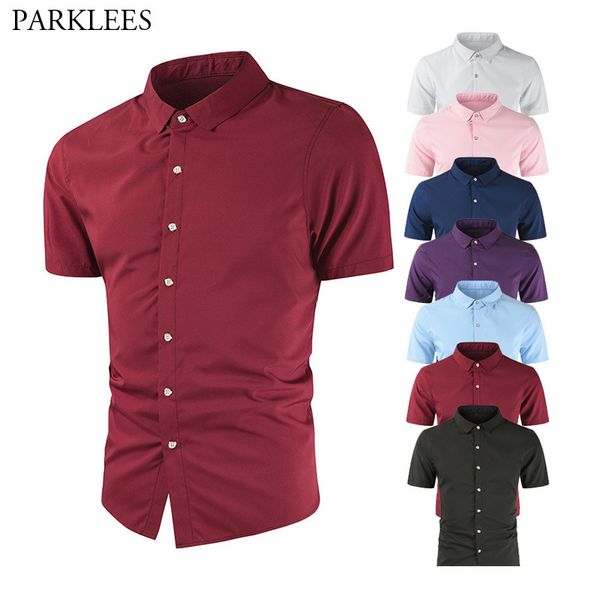 solid color silk mens shirt smooth comfortable shirt for men casual slim fit men dress shirts short sleeve men clothing 4xl 210524, White;black
solid color silk mens shirt smooth comfortable shirt for men casual slim fit men dress shirts short sleeve men clothing 4xl 210524, White;black