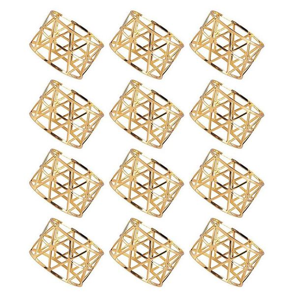 napkin rings 12pcs gold buckle for dining anniversary birthday christmas candlelight dinner table decoration
napkin rings 12pcs gold buckle for dining anniversary birthday christmas candlelight dinner table decoration
