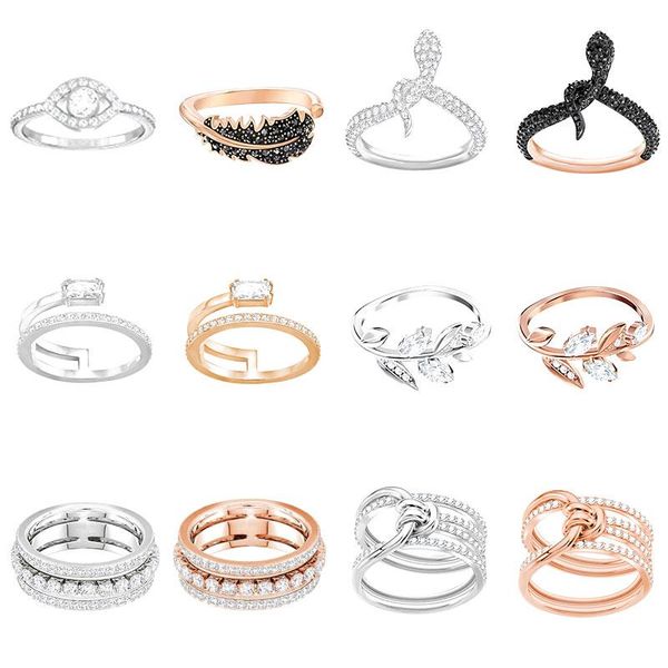 swa original fashion black and white serpentine mosaic opal ring jewelry wholesale. cluster rings, Golden;silver
swa original fashion black and white serpentine mosaic opal ring jewelry wholesale. cluster rings, Golden;silver
