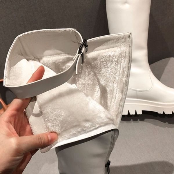 women knee boots fashion platform high heel winter shoes woman warm buckle long boot office lady footwear size 34-43, Black
women knee boots fashion platform high heel winter shoes woman warm buckle long boot office lady footwear size 34-43, Black