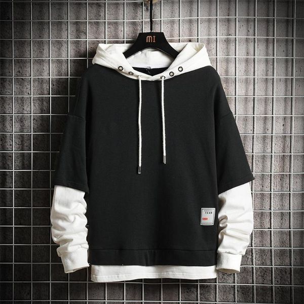 men's hoodies & sweatshirts men hip hop street fashion harajuku patchwork punk style long sleeve hooded clothing top, Black
men's hoodies & sweatshirts men hip hop street fashion harajuku patchwork punk style long sleeve hooded clothing top, Black
