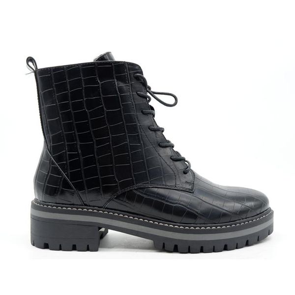 boots novelty fall-winter season women's ankle high-quality fashion female's footwear with lacing faux leather autumn lady, Black
boots novelty fall-winter season women's ankle high-quality fashion female's footwear with lacing faux leather autumn lady, Black