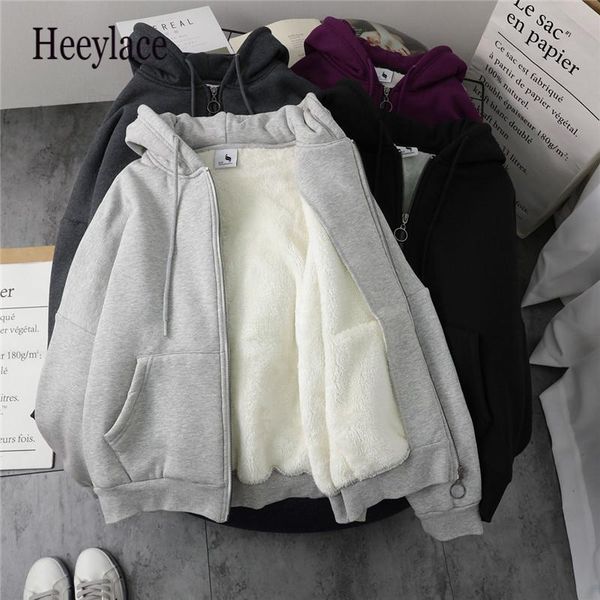 women's hoodies & sweatshirts with hat women thicker winter warm soft simple basic zip-up teens outerwear hoodie korean trendy ladies c, Black
women's hoodies & sweatshirts with hat women thicker winter warm soft simple basic zip-up teens outerwear hoodie korean trendy ladies c, Black