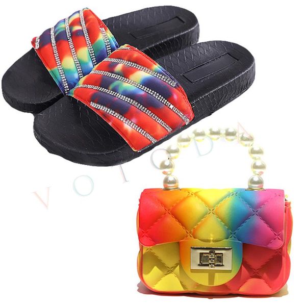 women home slippers rhinestone rainbow beach slides ladies indoor bling flats female non-slip bathroom sandal, Black
women home slippers rhinestone rainbow beach slides ladies indoor bling flats female non-slip bathroom sandal, Black