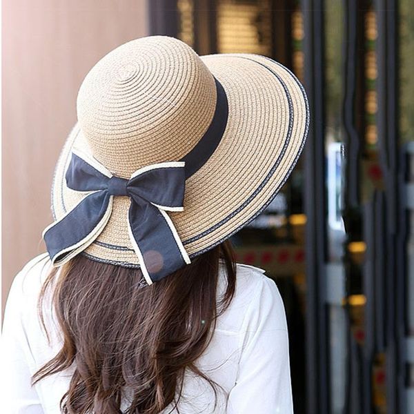 wide brim hats sunhat women summer straw hat fashion versatile beach travel big edge holiday sun, Blue;gray
wide brim hats sunhat women summer straw hat fashion versatile beach travel big edge holiday sun, Blue;gray