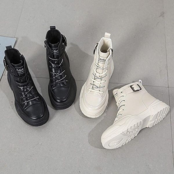 boots round-headed elastic thin women's thick heel of korean thick-soled short in autumn and winter 2021., Black
boots round-headed elastic thin women's thick heel of korean thick-soled short in autumn and winter 2021., Black