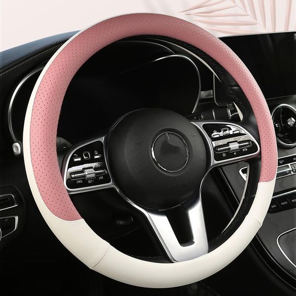 steering wheel covers car cover 37-38cm for woman girl breathable braid on the funda volante universal auto styling
steering wheel covers car cover 37-38cm for woman girl breathable braid on the funda volante universal auto styling